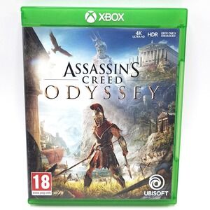 Assassins‎ Creed Odyssey Xbox One X Enhanced 4K HDR Video Game Complete Tested